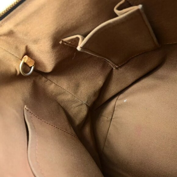 LOUIS VUITTON Palermo PM Hand Bag Monogram Leather Brown France M40145 32FA893 - Picture 6 of 13